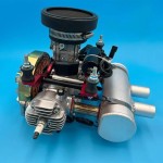 DLE70HD Drone Engine4.2kw Water-Cooled Hybrid Electricity Generator Gasoline Engine Electric Kit Airplane Engine Fixed Wing DIY